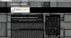 Desktop Screenshot of calvinlsmith.com